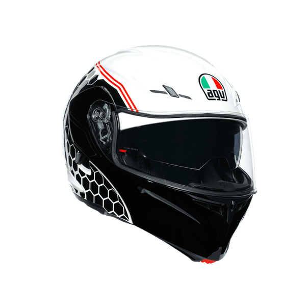 Мотошлем AGV COMPACT ST detroit white/black L