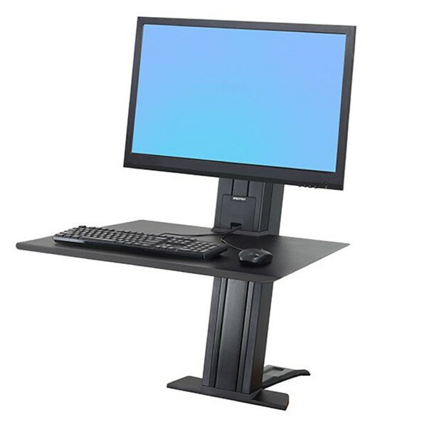 Рабочее место Ergotron 33-415-085, WorkFit-SR, Monitor Sit-Stand Desktop Workstation