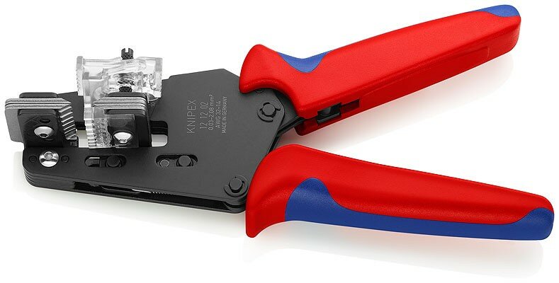 Прецизионные клещи для удаления изоляции с фасонными ножами KNIPEX 12 12 02 KN-121202