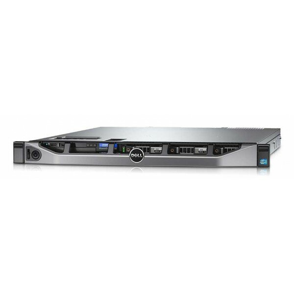 210-ADLO-123 Dell PowerEdge R430 4Bx3.5quot; E5-2603v4 (1.7Ghz) 15M 6C 6.4GT/s 85W, 8GB (1x8GB) SR 2400MHz, noPERC, DVD+/-RW, 1TB 7.2K RPM SATA 6Gbps 3.5quot;, On-Board Broadcom 5720 1GBE, IDRAC8 Express, PS 450W, 1U, 3y NBD