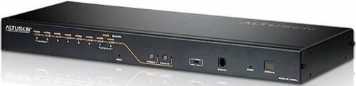 Процессорный модуль Altusen KH2508A-AX-G KVM, 2 local user PS2+VGA = 8 cpu (PS2/USB/Sun+VGA)/RS232, без модулей, 1600x1200 75Hz (40м), 1U 19quot;, исп.сп
