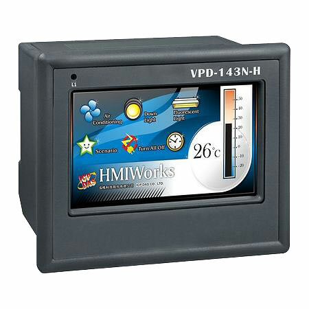 Панель HMI 4.3 quot; Icp Das VPD-143N-H