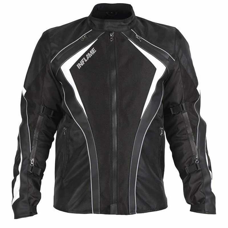 Куртка текстиль мужская LIZARD INFLAME (черный, M)