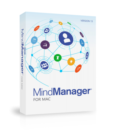 MindManager for Mac 13 Upgrade (Single User)(from Mac11 or Mac10 version)