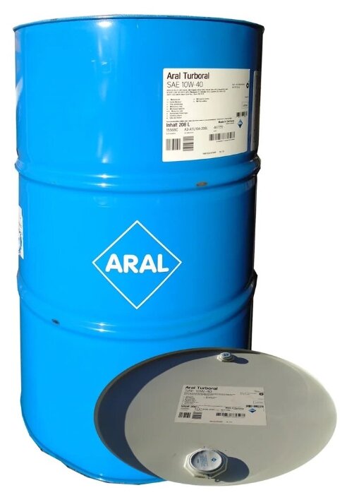 Моторное масло ARAL Turboral SAE 10W-40 208 л