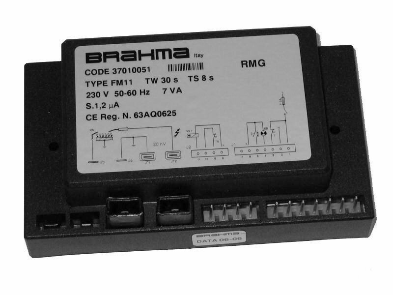 Плата управления Brahma FM11 (TW 30s TS 8s) RMG 70-100 к котлу Sime Rx-55