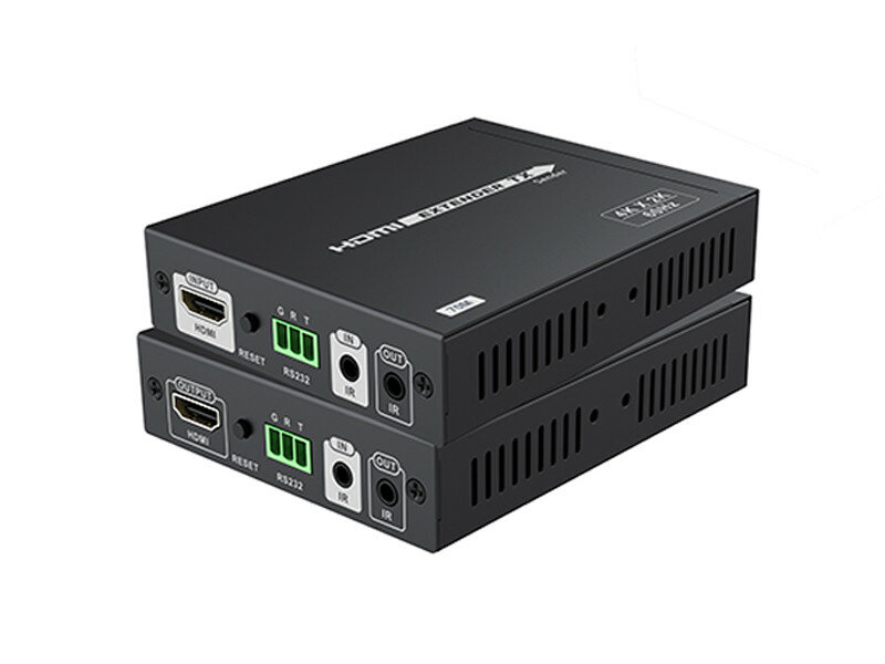 Удлинитель HDMI 2.0, HDBaseT, 4K, RS232, CAT6, до 70 метров Lenkeng LKV675