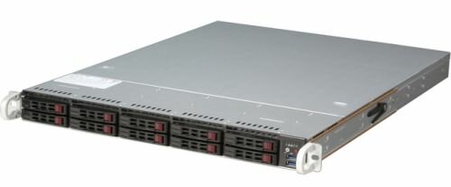 Серверная платформа 1U Supermicro SYS-1018R-WC0R (1x2011v3, C612, 8xDDR4, 8x2.5quot;SAS+2x2.5SATA HS,2x PCI-E 3.0 x16 FH +1x8 HH Expansion slot, 2GE, 2x75