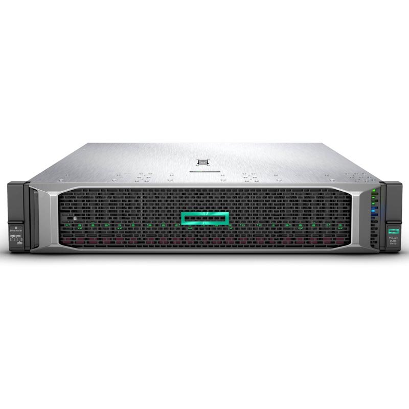 Сервер HPE Proliant DL385 Gen10 7451 Rack(2U)/2xEPYC24C 2.3GHz(64MB)/2x32GbR2D_2666/P408i-aFBWC(2Gb/RAID 0/1/10/5/50/6/60)/noHDD(8/up24+6)SFF/DVDRW/iLOadv/6HPFans_HighPerf/4x1GbEth/2x10/25GbSFP/EasyRK+CMA/2x800w 878722-B21
