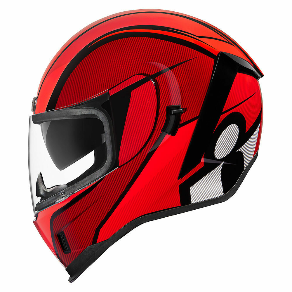 Icon Airform Conflux красный мотошлем (цвет: красные, размер: xl)