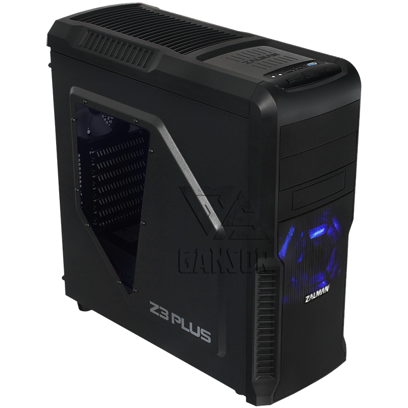 Компьютер GANSOR-203651 Intel i5-8400 2.8 ГГц, Z370, 4Гб 2400 МГц, SSD 120Гб, HDD 2Тб, GTX 1070 Ti 8Гб (NVIDIA GeForce), 700Вт, Midi-Tower (Серия BASE)