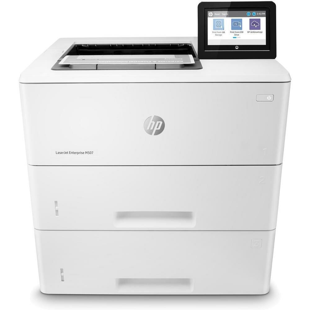 Принтер HP LaserJet Enterprise M507x 1PV88A ч / б A4 43ppm с дуплексом и LAN Wifi