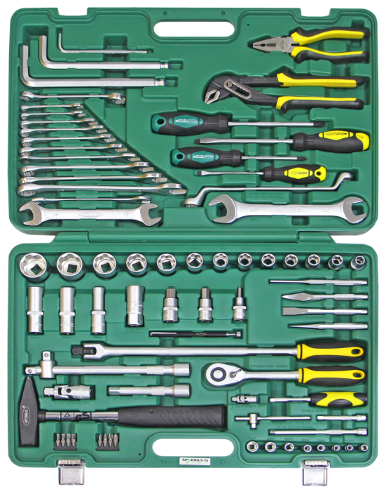 Набор автомобильных инструментов Арсенал C1412P76 (76 предм.)