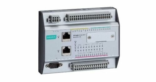 Модуль MOXA ioLogik E1261H-T Ethernet remote I/O with 2-port Ethernet switches, 12 DIOs, 5 AIs and 3 RTDs