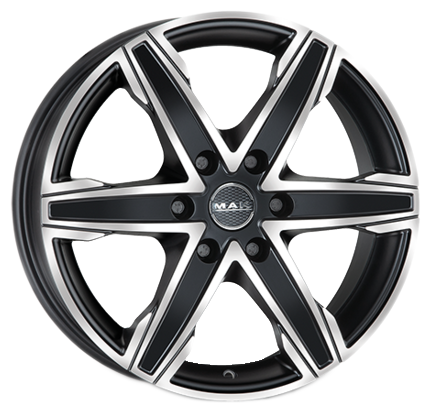 Колесный диск Mak King 6 9x20/6x114.3 D66.1 ET47 Ice Black