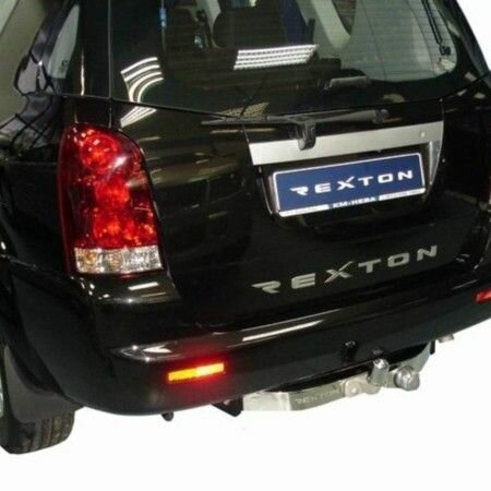 Фаркоп Baltex для SsangYong Rexton II 2006-2012. (с декор. накладкой) Фланцевое крепление