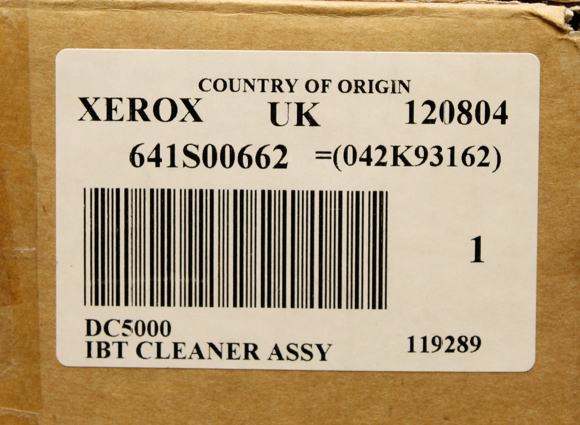 042K03211 Узел очистки ремня IBT в сборе Xerox DC 5000