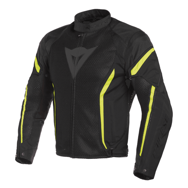 Мотокуртка Dainese Air Crono 2 Tex Текстильная n49 black/black/fluo-yellow 50