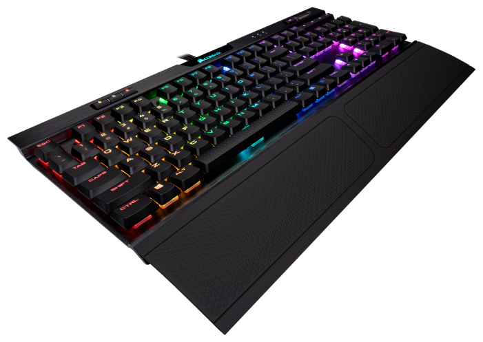 Клавиатура Corsair Gaming K70 RGB MK.2 RAPIDFIRE Cherry MX Low Profile Speed CH-9109018-RU Black USB