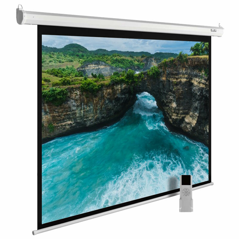 Экран CACTUS MotoExpert CS-PSME-200x150-WT, 200х150 см, 4:3, настенно-потолочный белый
