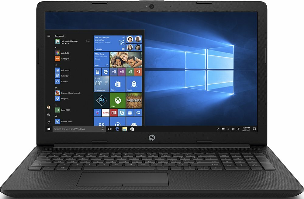 Ноутбук HP 15-da1108ur (Intel Core i5 8265U 1600 MHz/15.6quot;/1920x1080/4GB/256GB SSD/DVD нет/NVIDIA GeForce MX130 4GB/Wi-Fi/Bluetooth/Windows 10 Home)