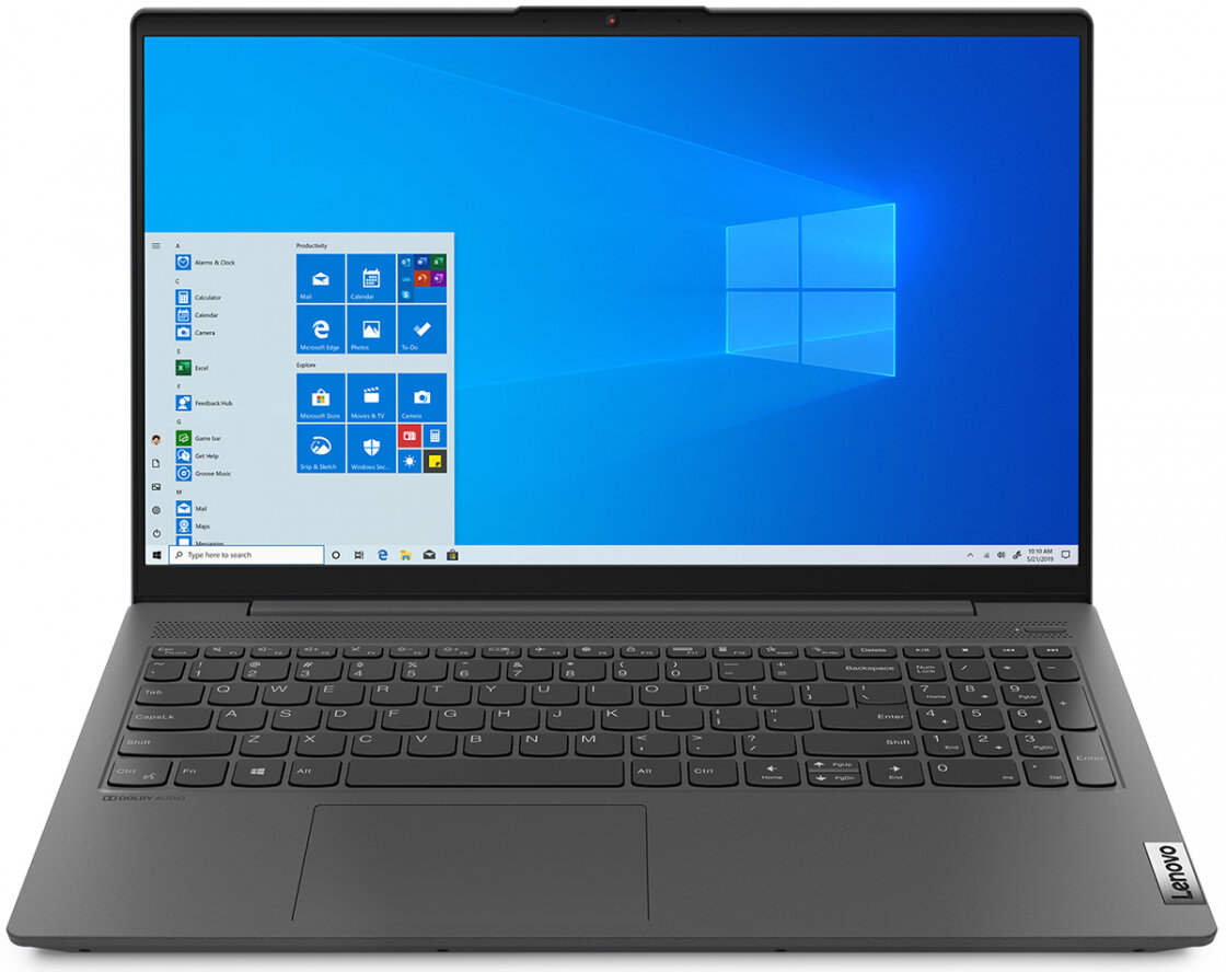 Ноутбук Lenovo IdeaPad 5 15IIL05 (Intel Core i3 1005G1 1200MHz/15.6quot;/1920x1080/8GB/512GB SSD/DVD нет/Intel UHD Graphics/Wi-Fi/Bluetooth/Без ОС)