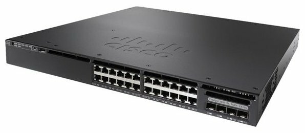 Коммутатор Cisco WS-C3650-24PD-L