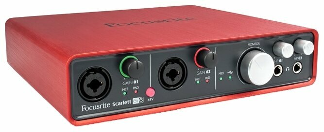 Внешняя звуковая карта Focusrite Scarlett 6i6 2nd Gen