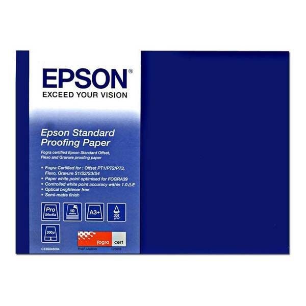 45005 Полуматовая фотобумага для цветопробы EPSON Standard Proofing Paper (205) A3 (100л., 205 г/м2)