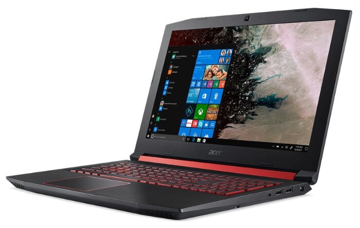 Ноутбук Acer Nitro 5 AN515-52-701S (Intel Core i7 8750H 2200MHz/15.6quot;/1920x1080/8GB/128GB SSD/1000GB HDD/DVD нет/NVIDIA GeForce GTX 1050 Ti 4GB/Wi-Fi/Bluetooth/Windows 10 Home)