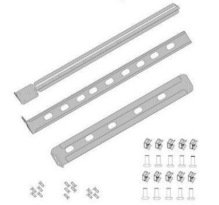 Комплект MELLANOX TECHNOLOGIES MSX60-DKIT для монтажа в стойку Rack installation kit for SX6005/SX6012 and SX1012 series short depth 1U switches