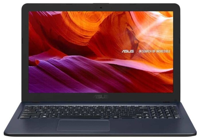 Ноутбук ASUS VivoBook 15 X543UA-GQ1836T (Intel Pentium 4417U 2300MHz/15.6quot;/1366x768/4GB/500GB HDD/DVD нет/Intel HD Graphics 610/Wi-Fi/Bluetooth/Windows 10 Home)