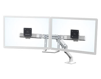 Кронштейн Ergotron 45-476-216, HX Desk Dual Monitor Arm