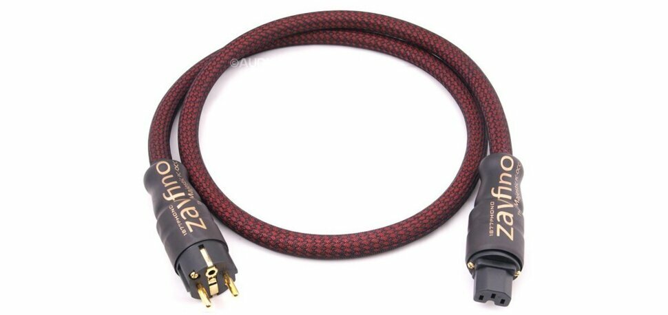 Силовой кабель Zavfino Majestic (17 м, Вилка сетевая (разъём стандарта IEC, C19), Вилка электрическая)