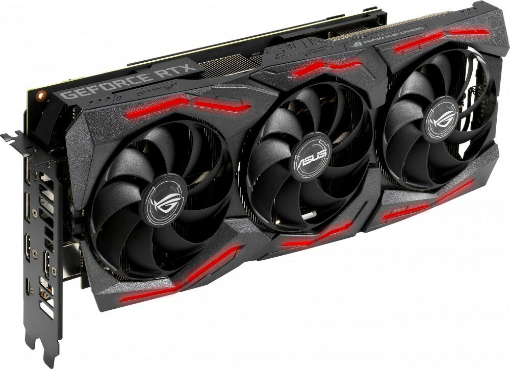 Видеокарта ASUS ROG GeForce RTX 2060 SUPER 1830MHz PCI-E 3.0 8192MB 14000MHz 256 bit 2xDisplayPort 2xHDMI HDCP STRIX GAMING EVO OC