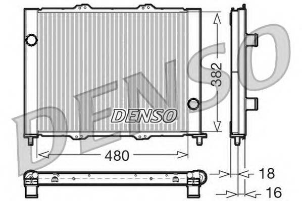 Радиатор Denso DRM23099