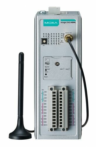 Модуль MOXA ioLogik 2542-HSPA Smart Remote I/O with 4 AIs, 12 DIOs