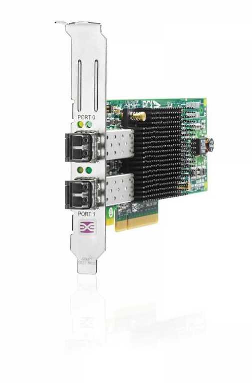 Контроллер HP FCA 82E Dual Channel 8Gb HBA (AJ763B) PCI-E for WinSrv and Linux (LC connector)