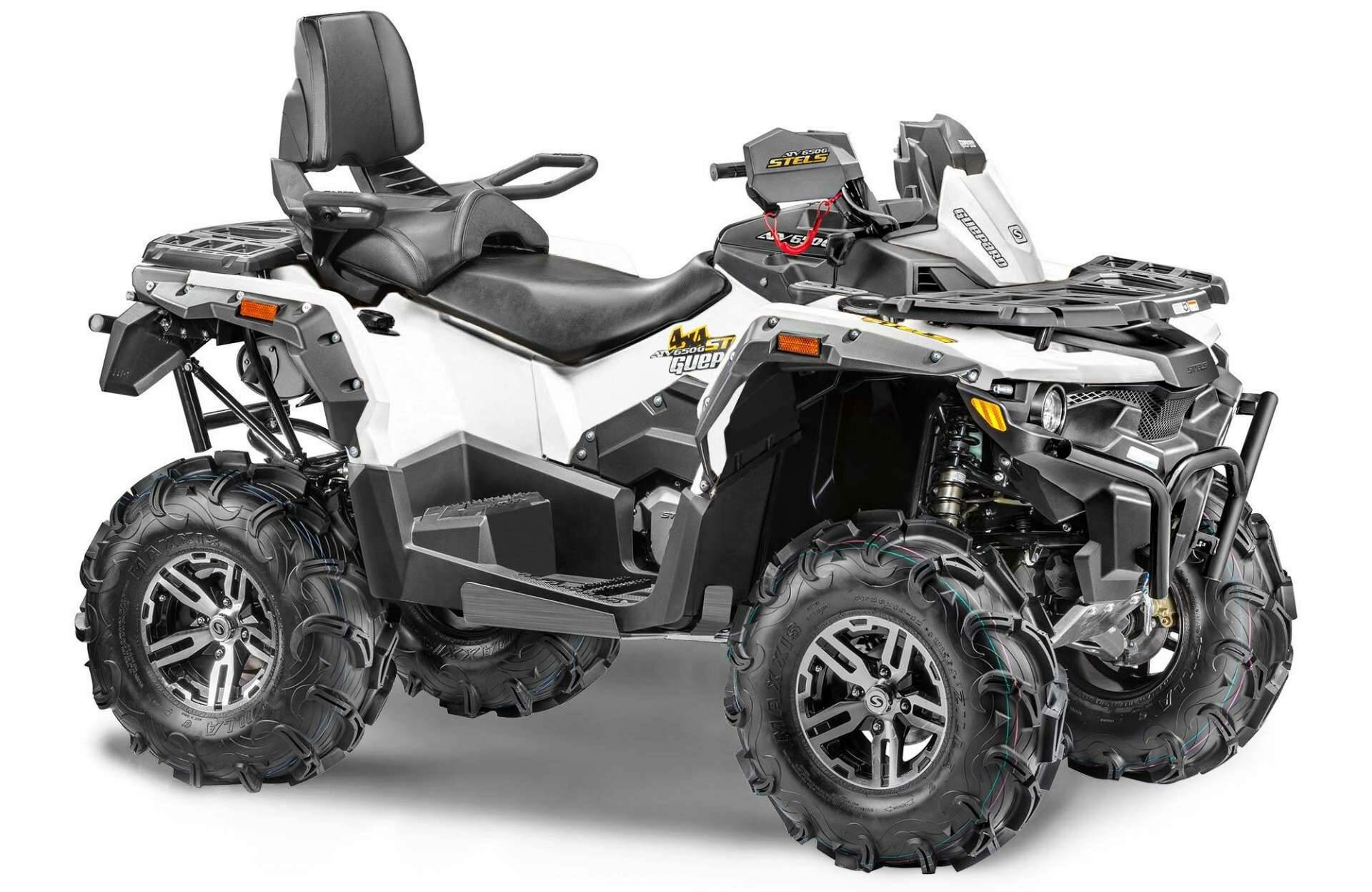 Квадроцикл Stels ATV 800G Guepard Trophy Белый