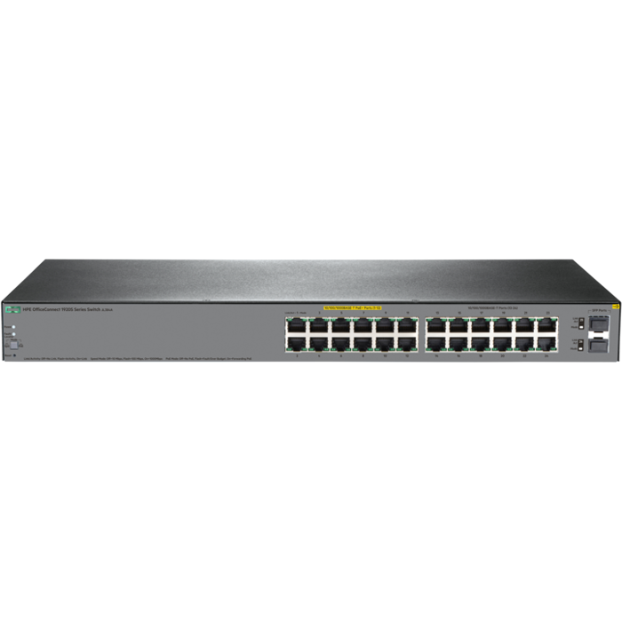 Коммутатор HPE OfficeConnect 1920S 24G 2SFP 12PoE+ 185W управляемый ( JL384A )