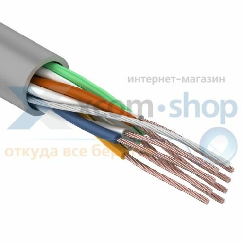 Кабель Rexant UTP 4PR 24AWG CAT5e 305м STRANDED 01-0044