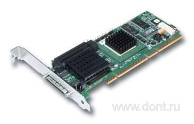 RAID контроллер LSI Logic MegaRAID SCSI 320-1 128MB RAID 0/1/10/5/50 (PCI64) (LSI00026)