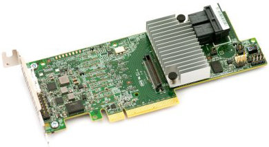 Контроллер SAS LSI 9361-8i(2G) SGL MegaRAID (PCI-E 3.0 x8, LP,SAS 12G, RAID 0,1,10,5,6, 8port (2*intSFF8643),2GB)