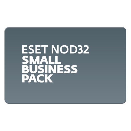 Антивирус ESET NOD32 Small Business Pack 10 user 1 год Новая лицензия Card [nod32-sbp-ns(card)-1-10]