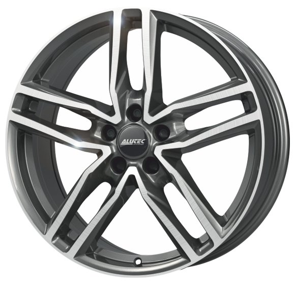 Колесный диск Alutec Ikenu 8x19/5x114.3 D70.1 ET45 Graphite Front Polished