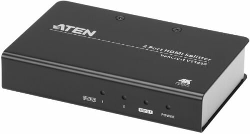 Разветвитель Aten VS182B-AT-G HDMI True 4K 2-портовый