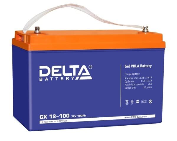 Аккумулятор Delta GX 12-100