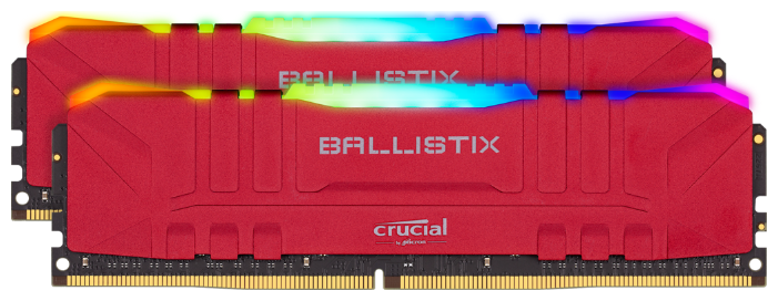 Оперативная память 16 ГБ 2 шт. Crucial Ballistix RGB BL2K16G36C16U4RL