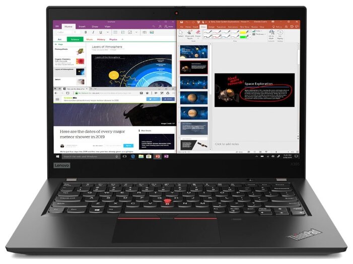 Ноутбук Lenovo ThinkPad X395 (AMD Ryzen 5 PRO 3500U 2100MHz/13.3quot;/1920x1080/8GB/256GB SSD/DVD нет/AMD Radeon Vega 8/Wi-Fi/Bluetooth/Windows 10 Pro)