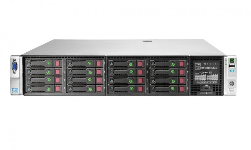 Сервер 704559-421 HP ProLiant DL380p Gen8 E5-2630v2 Rack(2U), 1x16Gb